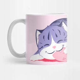 Kitty with toy Mug